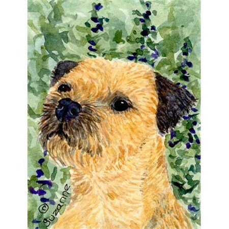 Carolines Treasures Carolines Treasures SS8801CHF 28 x 40 in. Border Terrier House Size Canvas Flag SS8801CHF